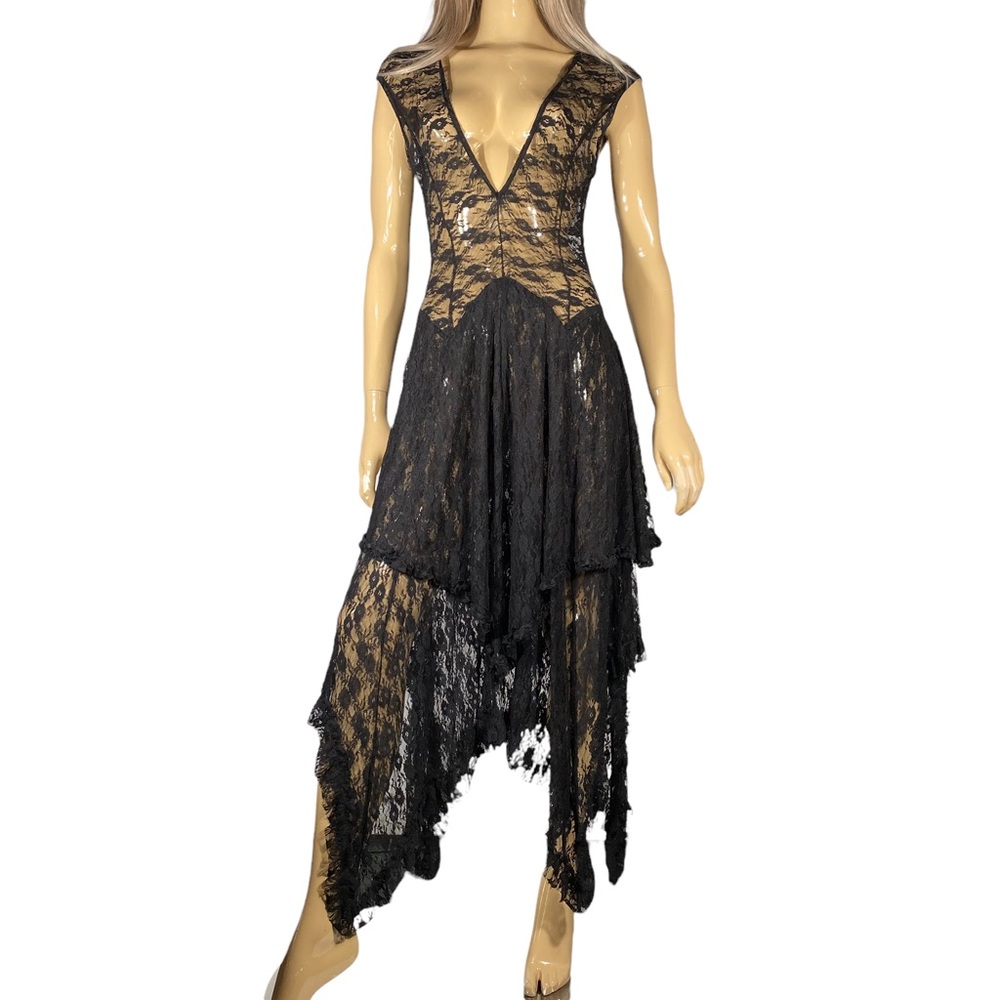 Queens Love Women’s Black Lace Lingerie Size XL